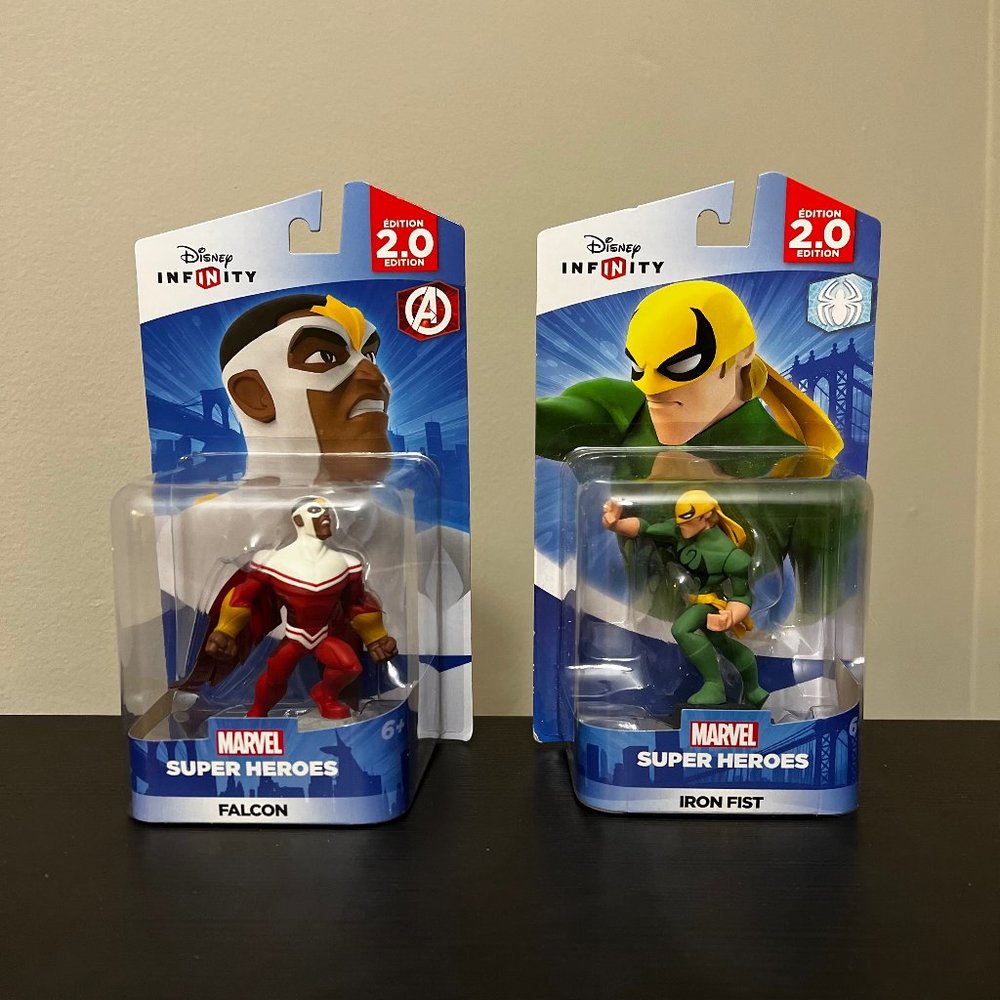 NEW Disney Infinity: Falcon Figure - Iron Fist - Marvel Super Heroes 2.0